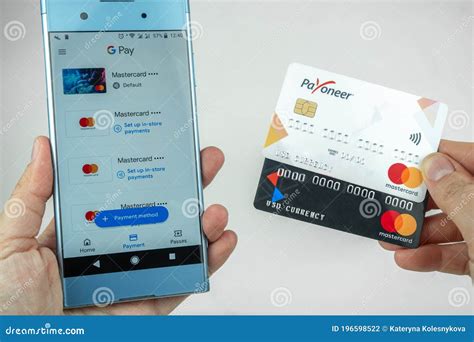 payoneer contactless card|payoneer linked cards.